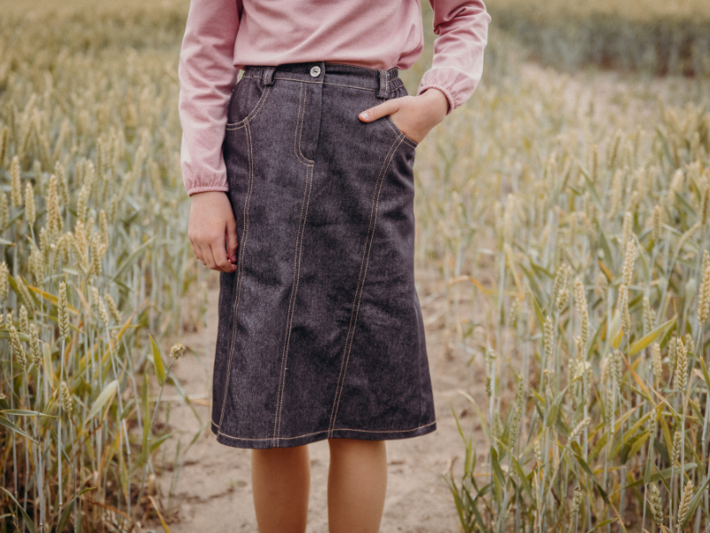 Mädchen Jeansröcke