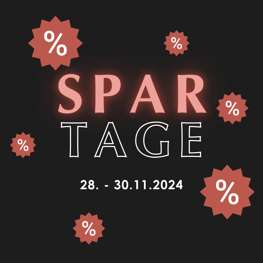 Spar Tage bei uns! 15% auf alles sichern!*