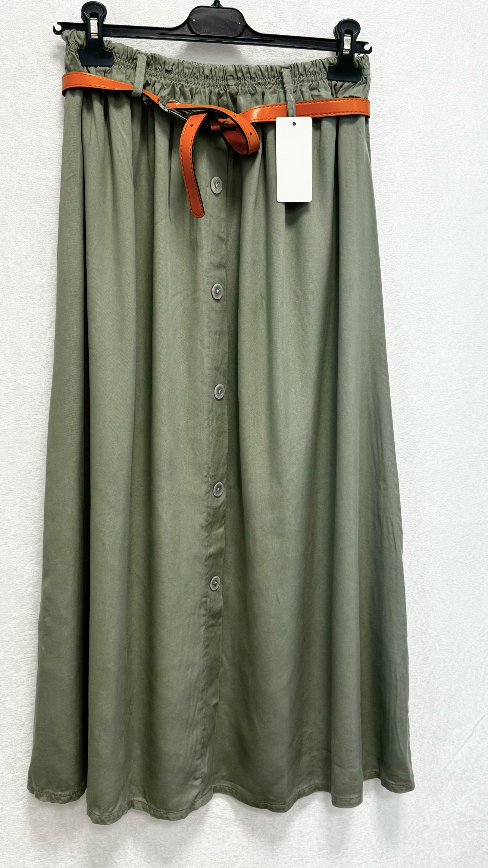 Maxi-Jeansrock