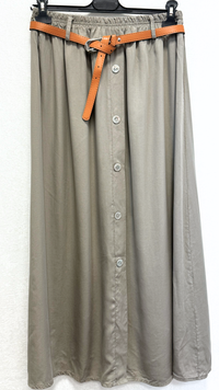 Maxi-Jeansrock