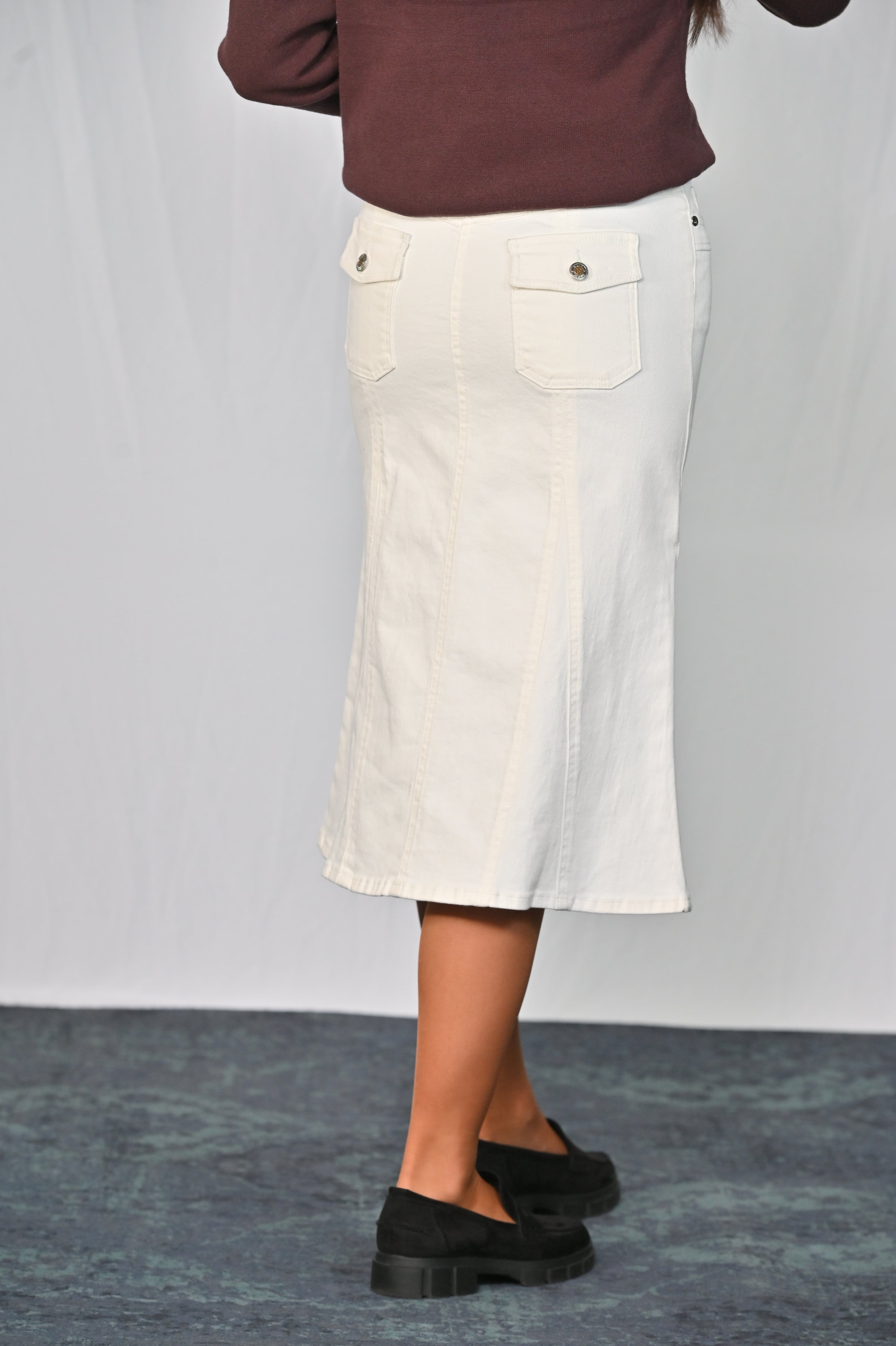 Jeansrock NINA, 70 cm