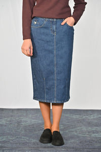 Jeansrock TANJA, 70 cm