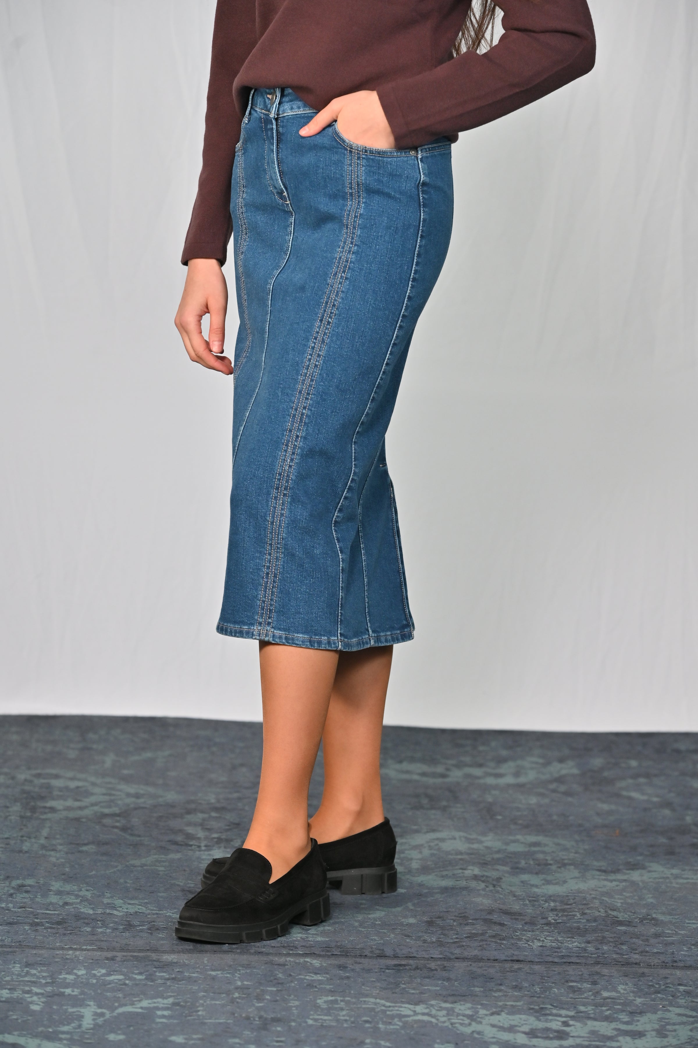 Jeansrock MELANIE, 70 cm