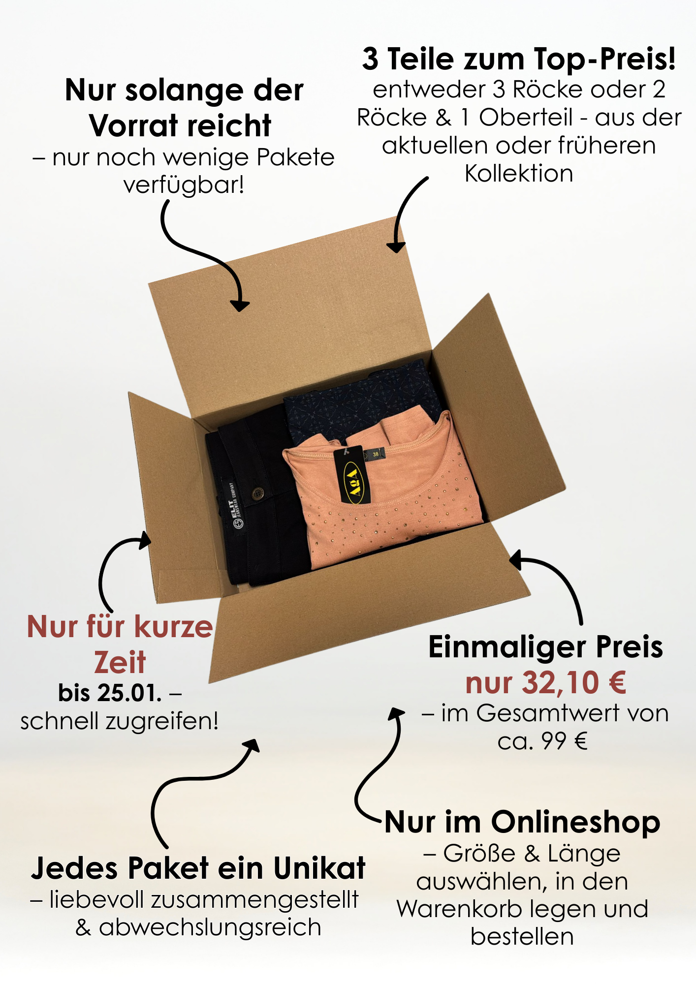 Überraschungspaket Damen