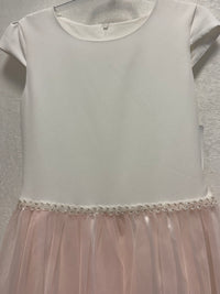 Festliches Mädchenkleid zartrosa Tüll