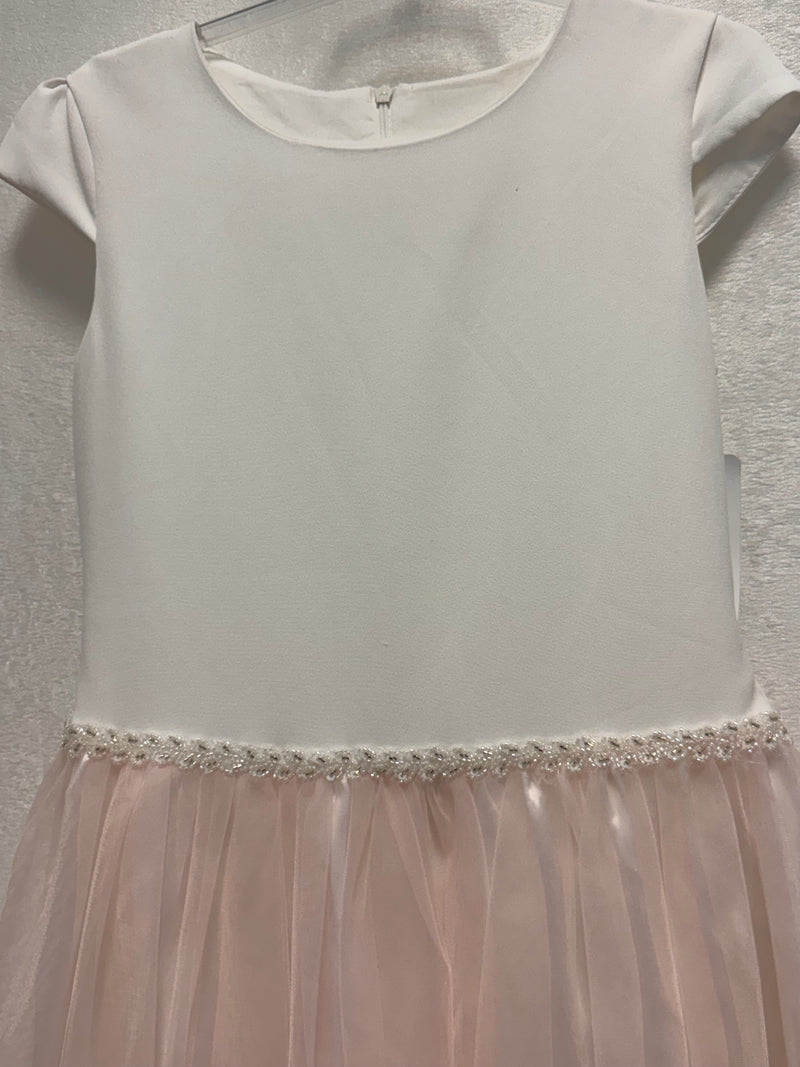 Festliches Mädchenkleid zartrosa Tüll