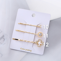 Haarnadeln mit Perlen & Strass