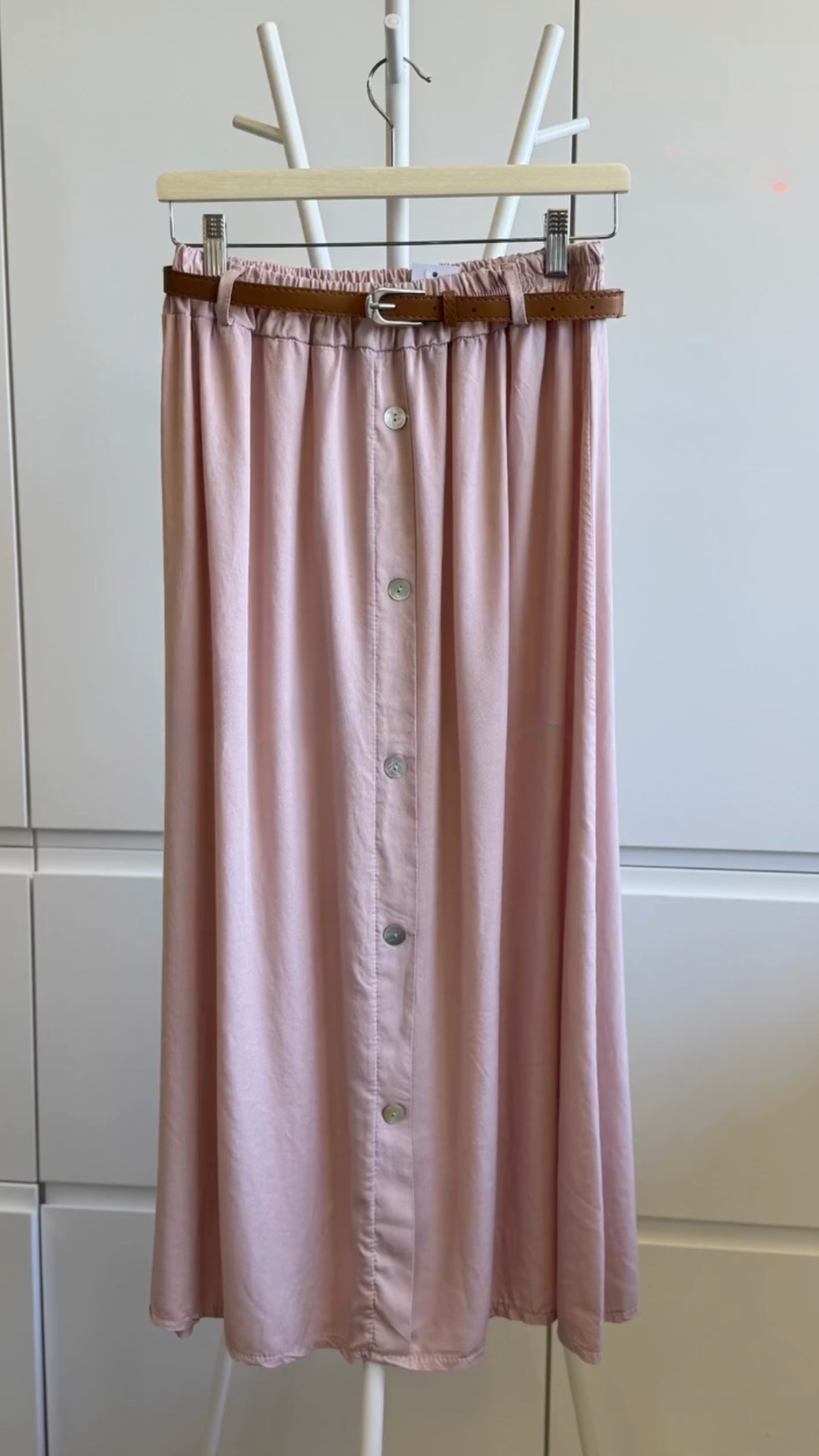 Maxi-Jeansrock