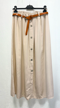 Maxi-Jeansrock