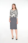 ELIT leisure skirt MARIA, grey, 70 cm