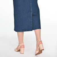 ELIT casual skirt IRINA, jeans, 87 cm