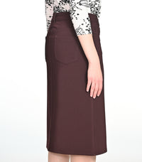 ELIT leisure skirt XENIA, aubergine, 73 cm