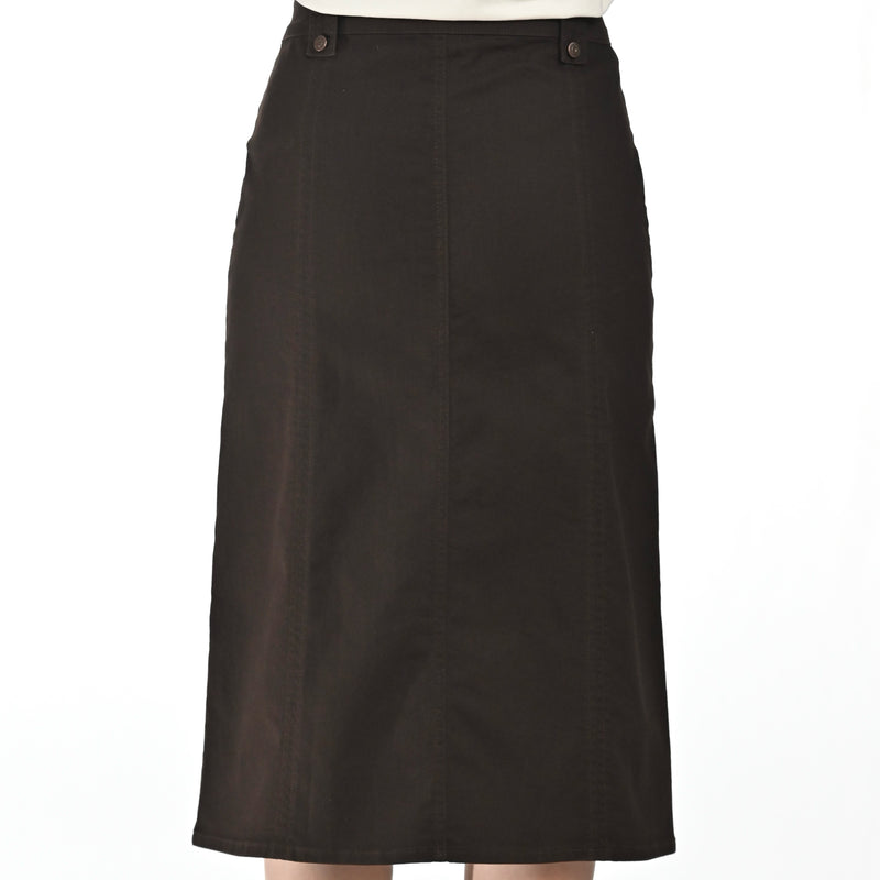 ELIT women's skirt ELSA, brown, 80 cm