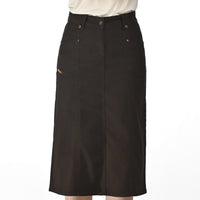 ELIT women's skirt ELSA, brown, 80 cm