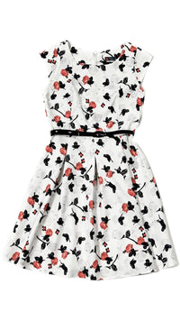 Damenkleid mit Blumenmuster