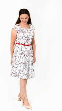 Damenkleid mit Blumenmuster