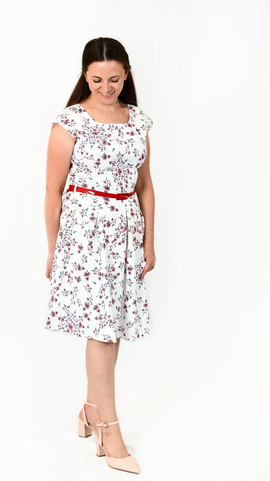 Damenkleid mit Blumenmuster