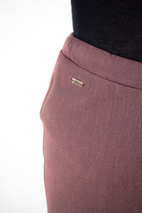 Stretch skirt INA, 80 cm, berry