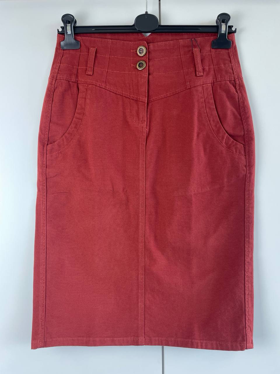 Freizeitrock HANNA, 63 cm rot Bild 1