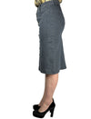 Freizeitrock LINA, 70 cm grau Bild 2
