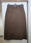 Freizeitrock TABITHA, 85 cm braun Bild 1