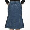 Jeansrock AMALIA, 73 cm blau Bild 5