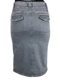 Jeansrock LORENA, 65 cm grau Bild 3