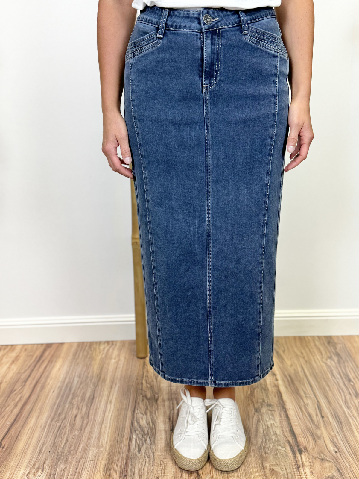 Jeansrock MARIA, 83 cm blau Bild 1