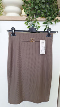 Stretchrock OLGA, 60 cm beige Bild 1