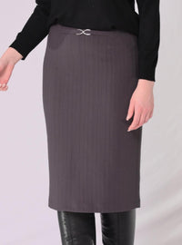 Stretchrock OLGA, 60 cm grau Bild 1