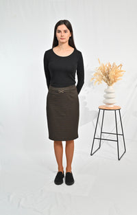 Stretchrock OLGA, 62 cm braun Bild 2