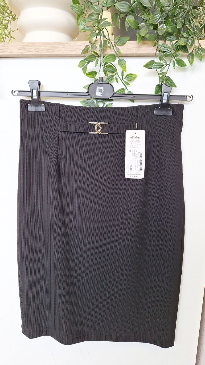 Stretchrock OLGA; 62 cm schwarz Bild 1