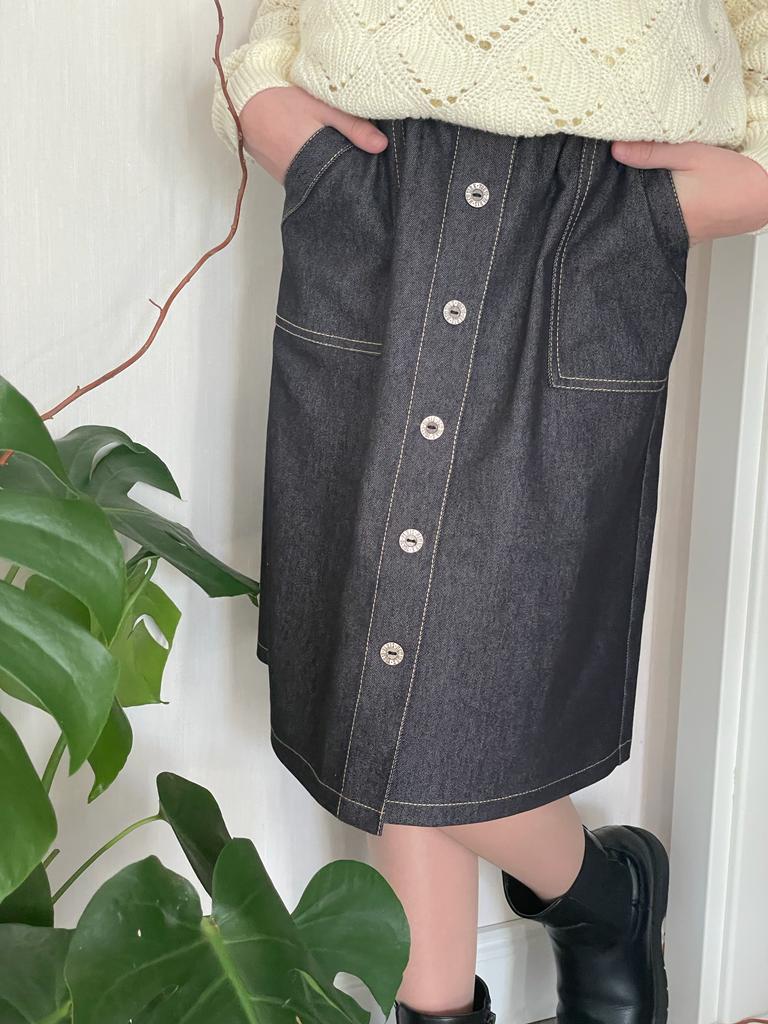 Jeansrock ANNELIE schwarz Bild 1