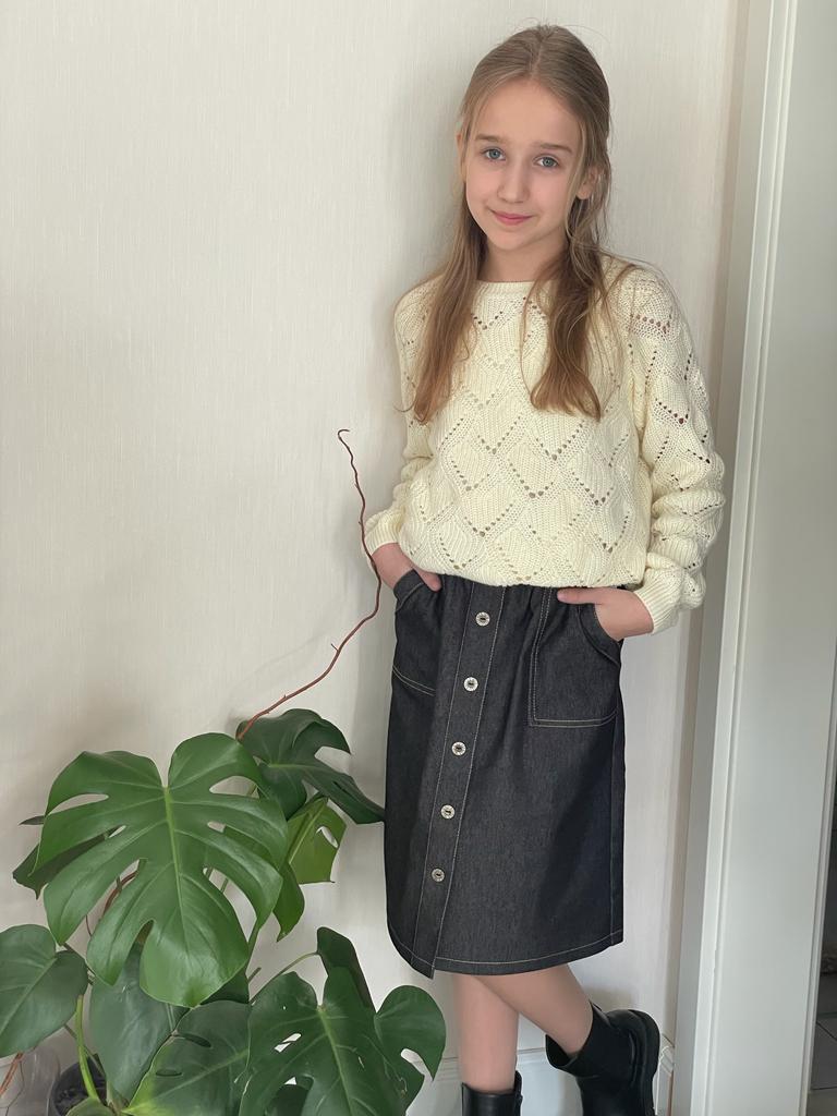 Jeansrock ANNELIE schwarz Bild 2