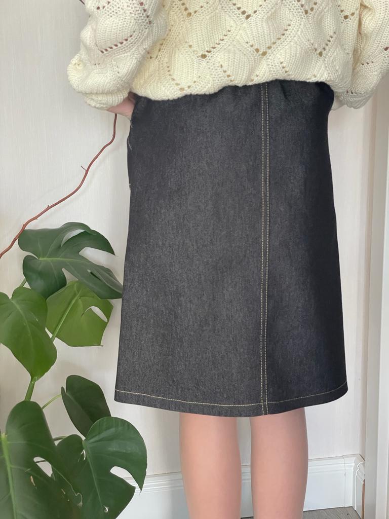 Jeansrock ANNELIE schwarz Bild 3