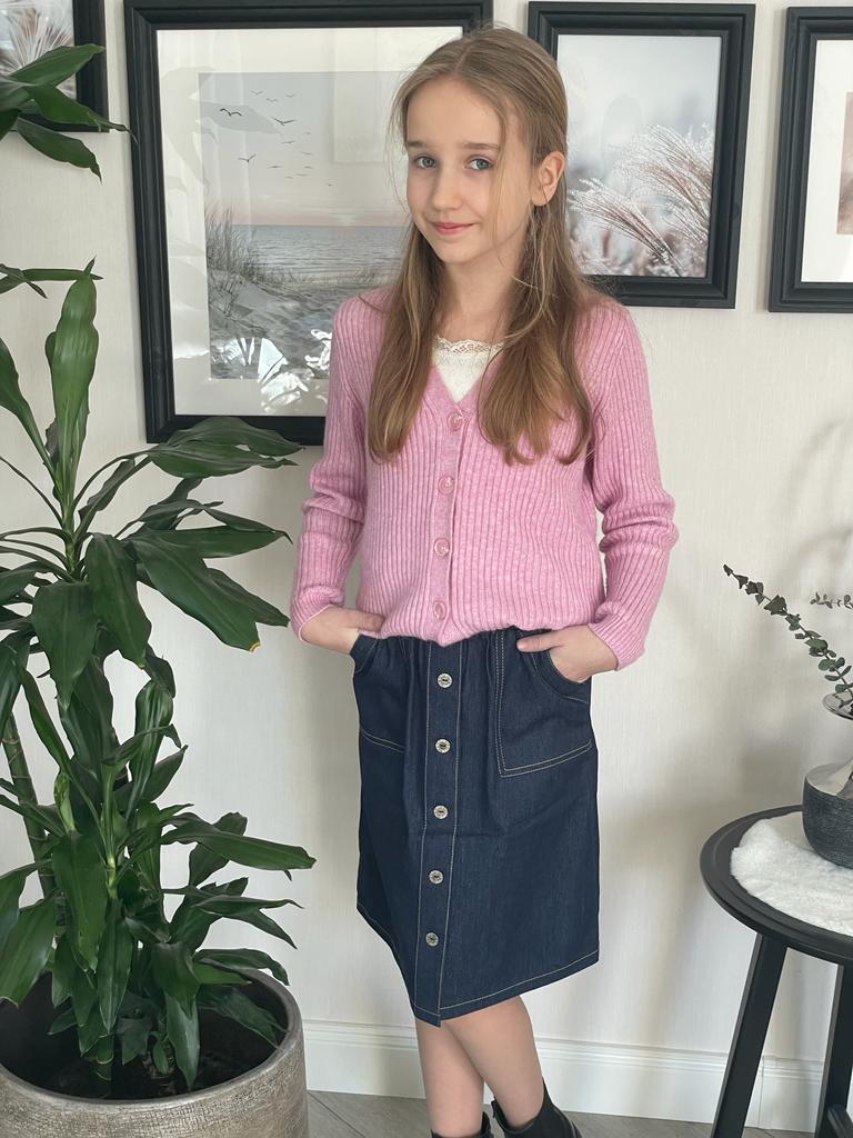 Jeansrock ANNELIE blau Bild 2