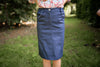 Jeansrock CELINE blau Bild 1