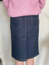 Jeansrock DAJANA blau Bild 2