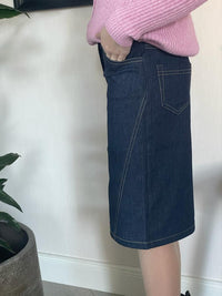 Jeansrock DAJANA blau Bild 4