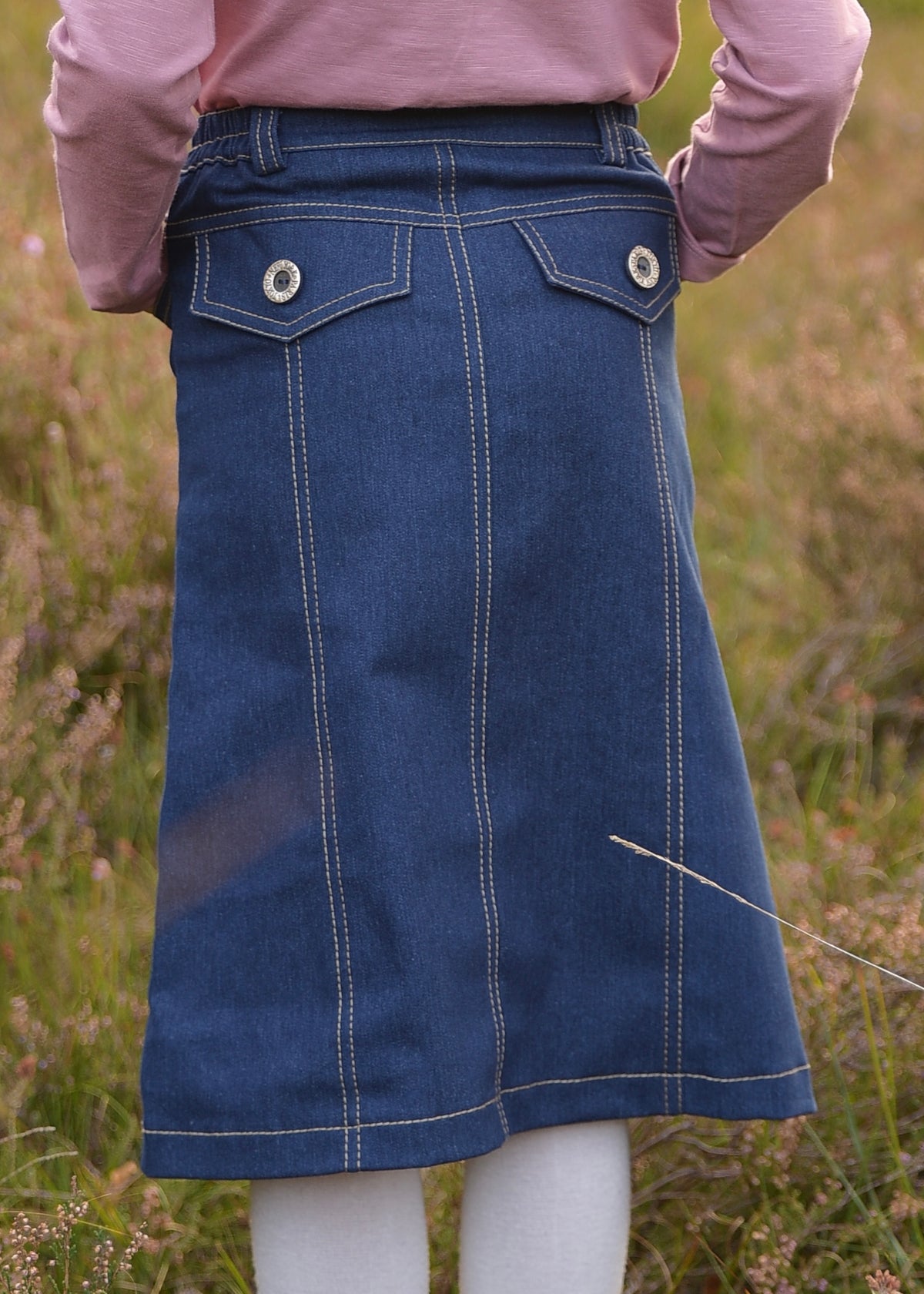 Jeansrock MANUELA blau Bild 2