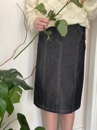 Jeansrock MANUELA schwarz Bild 1