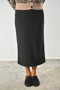 Maxi-Stretchrock DANIELA, 80 cm schwarz Bild 4
