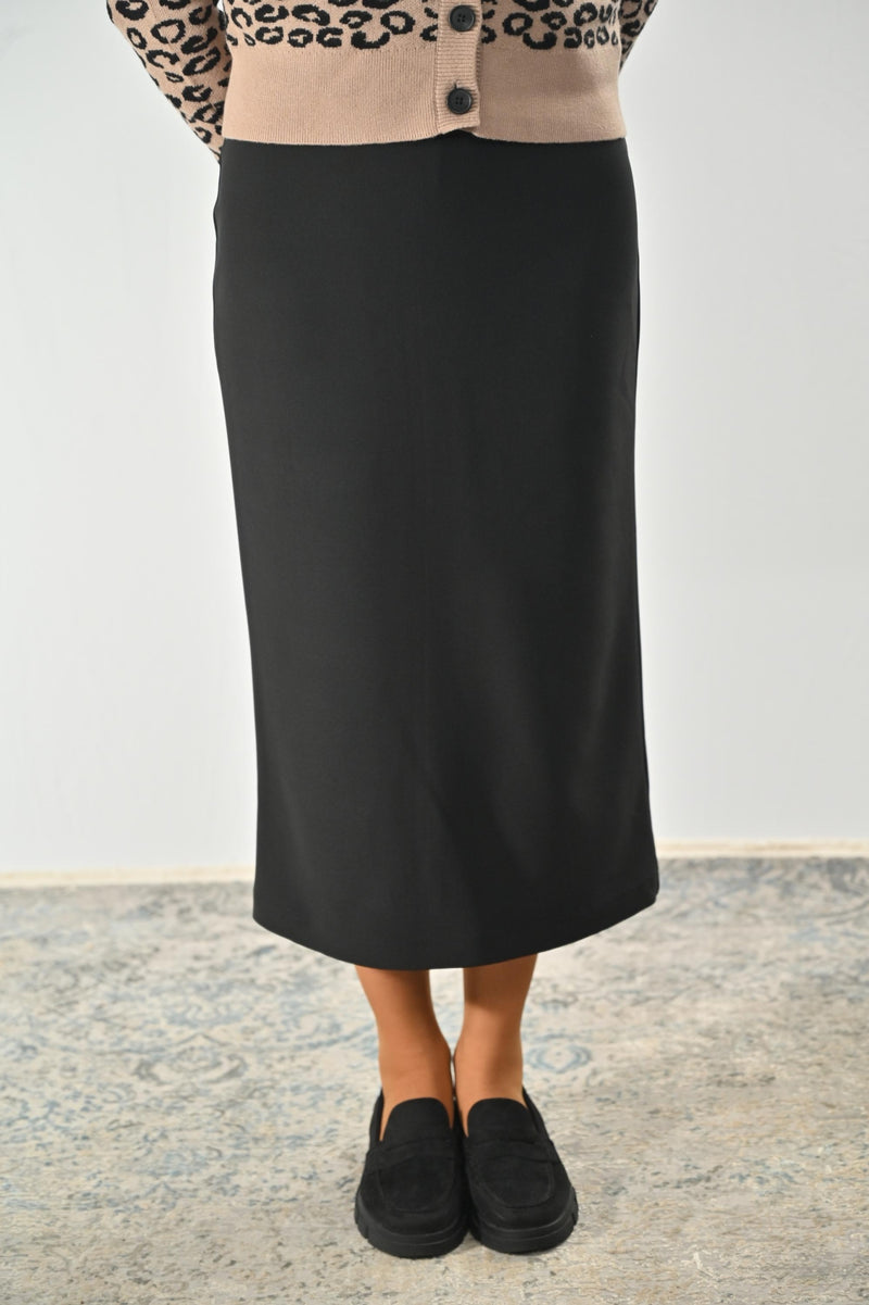 Maxi-Stretchrock DANIELA, 80 cm schwarz Bild 4