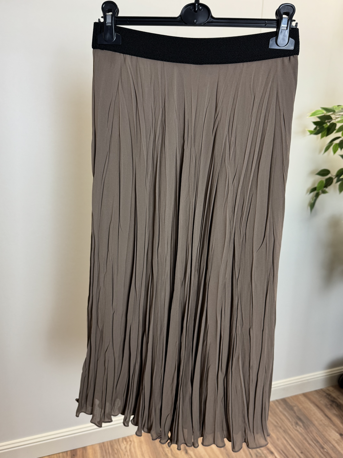 Plisseerock AMY, 80 cm beige Bild 2