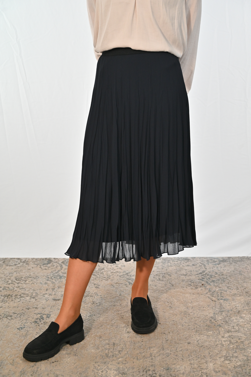 Plisserock AMY, 80 cm schwarz Bild 1