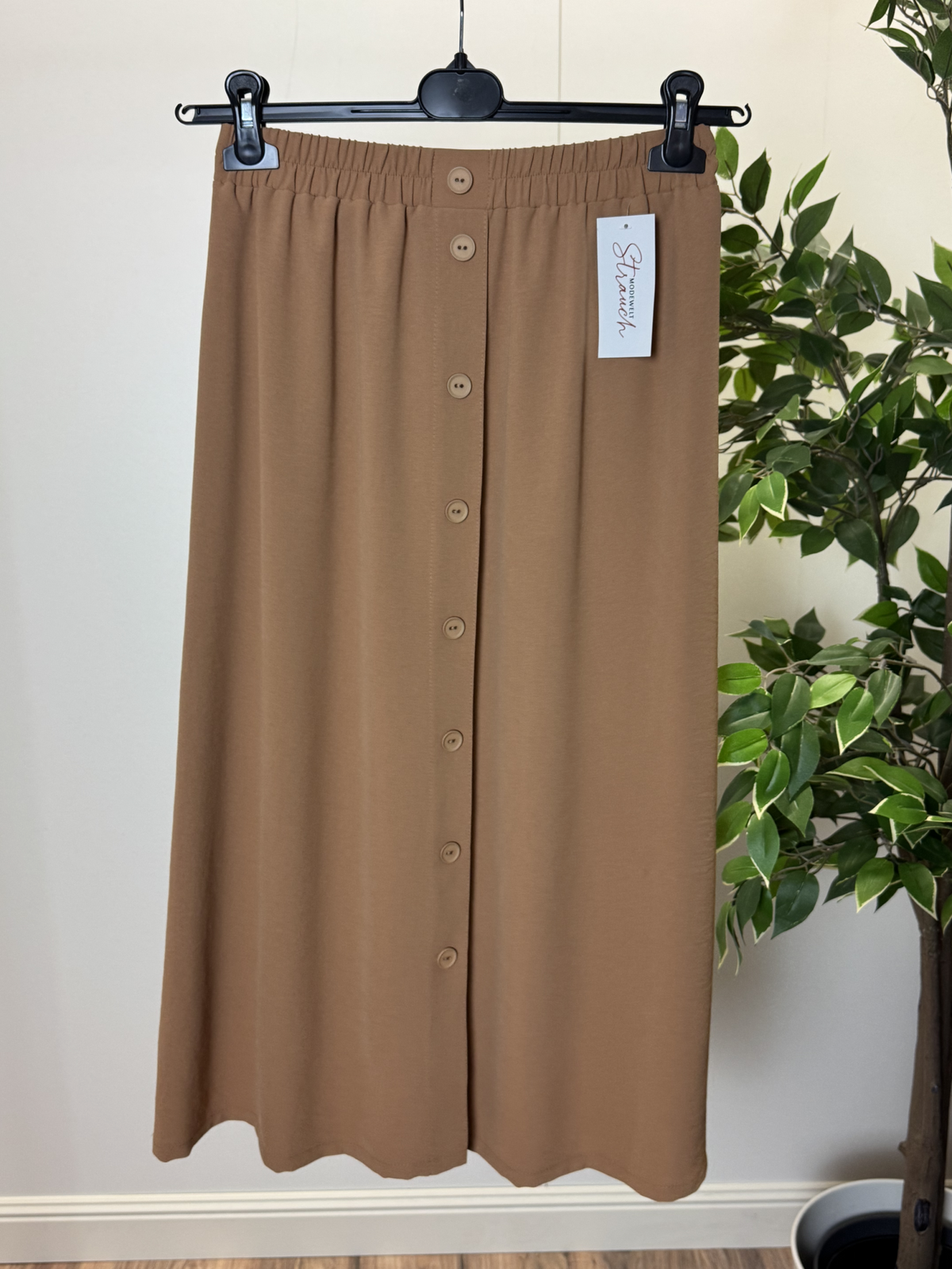 Rock JENNY, 80 cm camel Bild 2