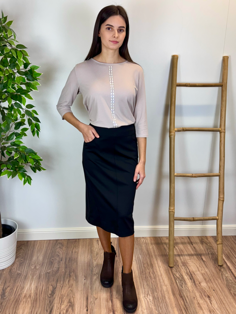 Stretchrock SABINE schwarz Bild 2