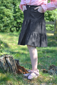 Stufenrock MADLEEN schwarz Bild 1