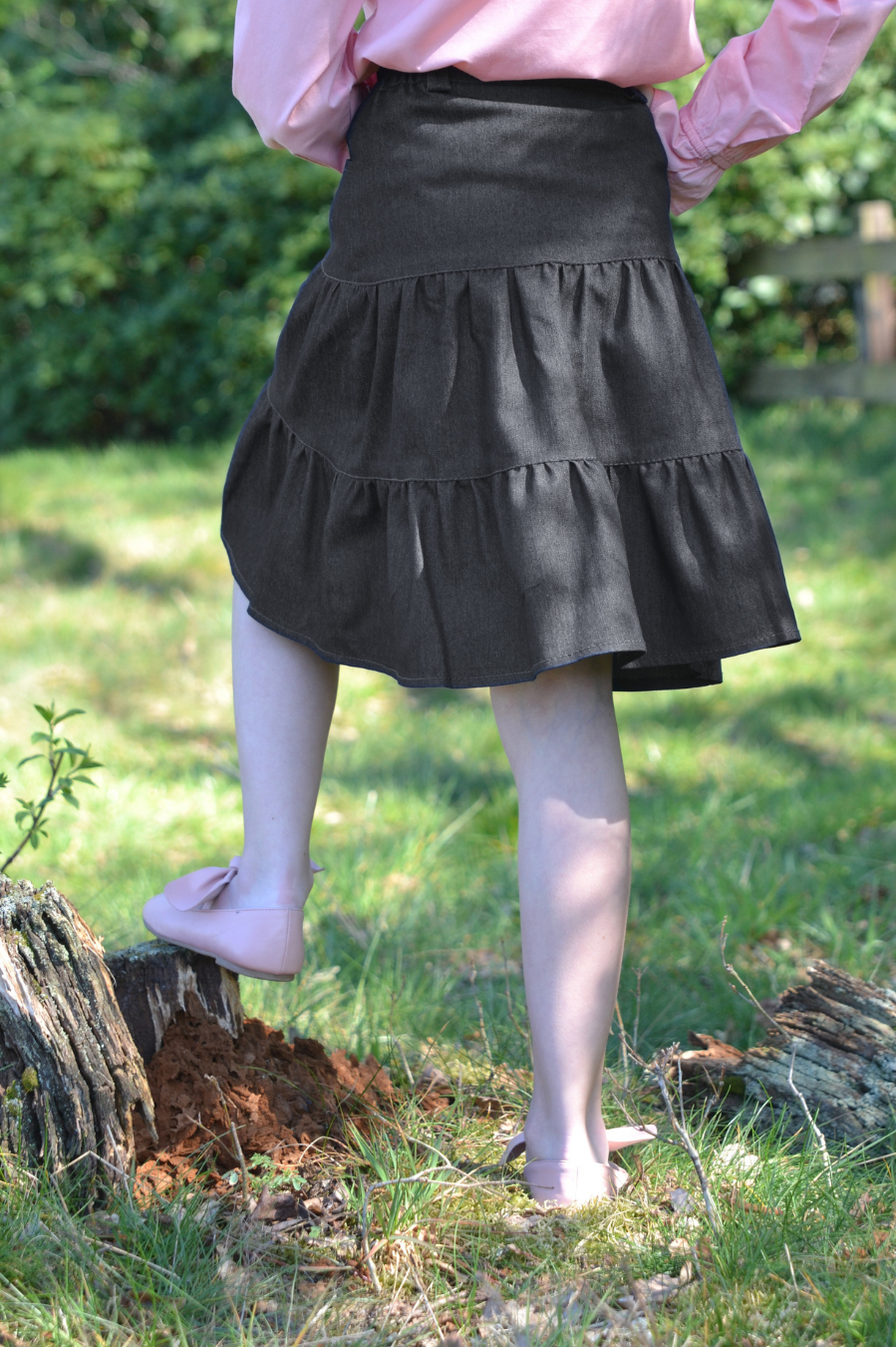 Stufenrock MADLEEN schwarz Bild 2
